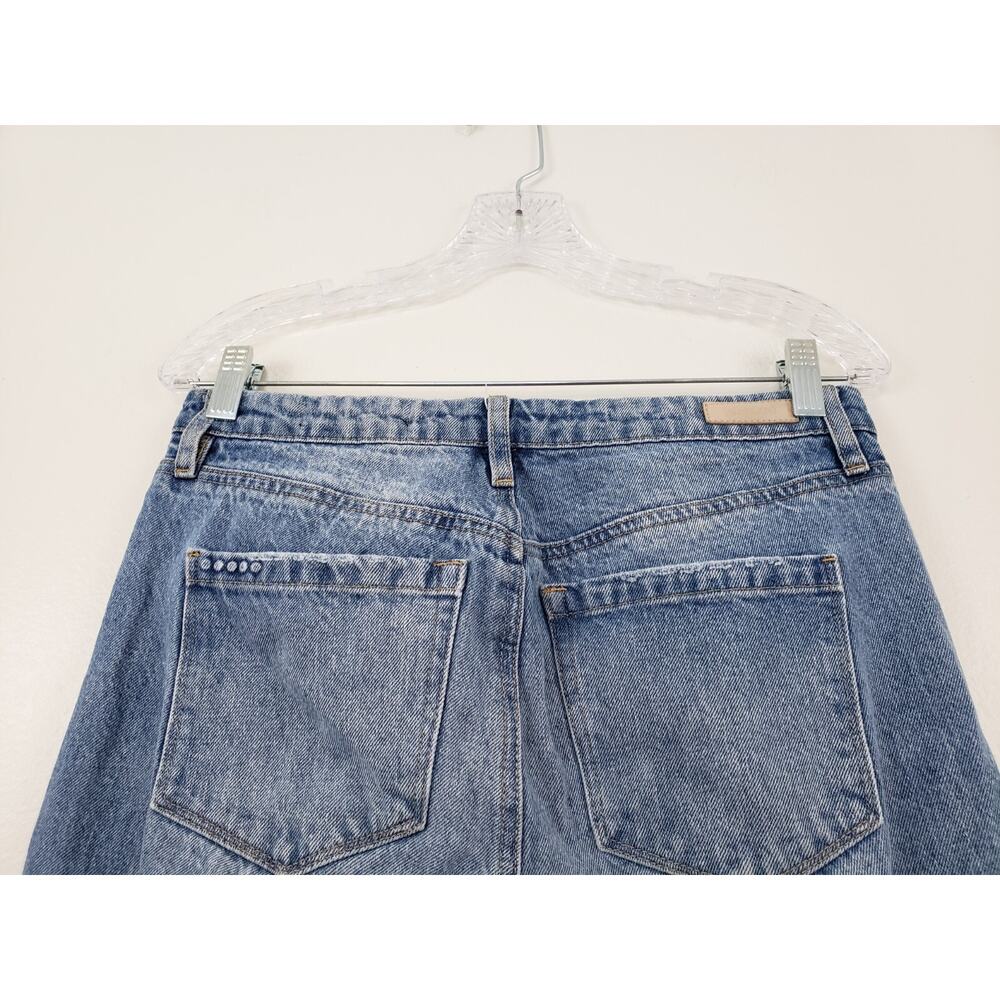 Blank NYC The Madison Crop High Rise Jeans 28 Distressed Cottagecore Festival - Picture 5 of 10